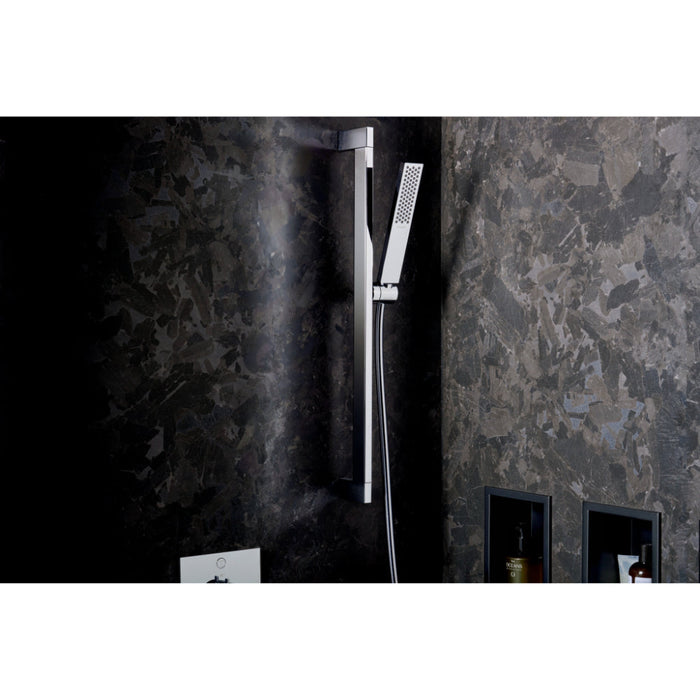 Hansgrohe Pulsify E Shower Set 100 1Jet Ecosmart+ with Shower Bar 65 cm - Unbeatable Bathrooms