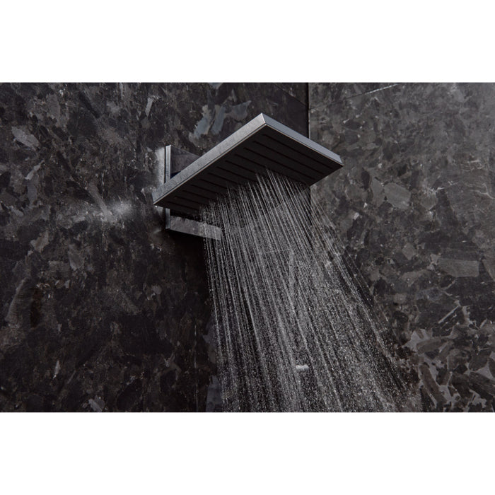 Hansgrohe Pulsify E Overhead Shower 260 2Jet Ecosmart with Wall Connector - Unbeatable Bathrooms