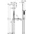 Hansgrohe Pulsify E Shower Set 100 1Jet Ecosmart with Shower Bar 90 cm - Unbeatable Bathrooms