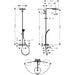 Hansgrohe Pulsify S Puro Showerpipe 260 1Jet Ecosmart with Bath Thermostat Ecostat Fine - Chrome - Unbeatable Bathrooms