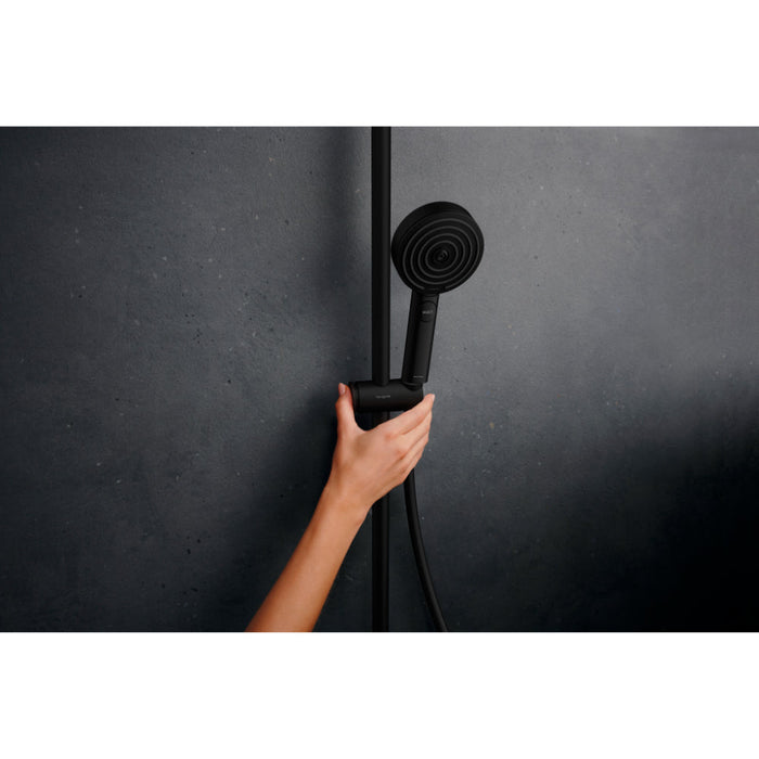 Hansgrohe Pulsify S Puro Showerpipe 260 1Jet with Ecostat Fine and Hand Shower 3Jet - Unbeatable Bathrooms