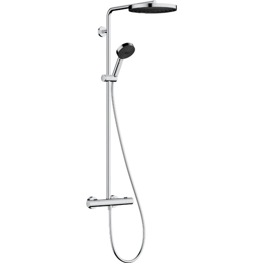 Hansgrohe Pulsify S Puro Showerpipe 260 1Jet Ecosmart with Ecostat Fine and Hand Shower 3Jet - Unbeatable Bathrooms
