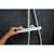 Hansgrohe Pulsify S Puro Showerpipe 260 1Jet with Ecostat Fine and Hand Shower 3Jet - Unbeatable Bathrooms