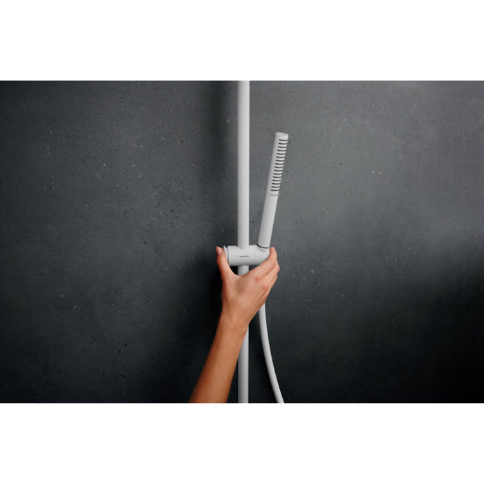 Hansgrohe Pulsify S Puro Showerpipe 260 1Jet with Ecostat Fine - Unbeatable Bathrooms