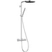 Hansgrohe Pulsify S Puro Showerpipe 260 1Jet with Ecostat Fine - Unbeatable Bathrooms