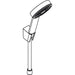 Hansgrohe Pulsify S Shower Holder Set 105 1Jet Ecosmart+ with Shower Hose 125 cm - Unbeatable Bathrooms