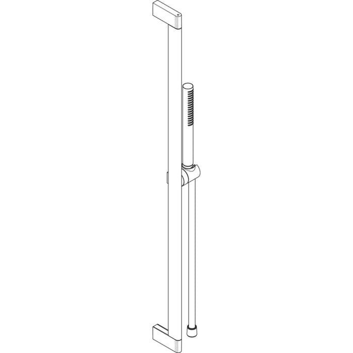 Hansgrohe Pulsify S Shower Set 100 1Jet Ecosmart+ with Shower Bar 90 cm - Unbeatable Bathrooms