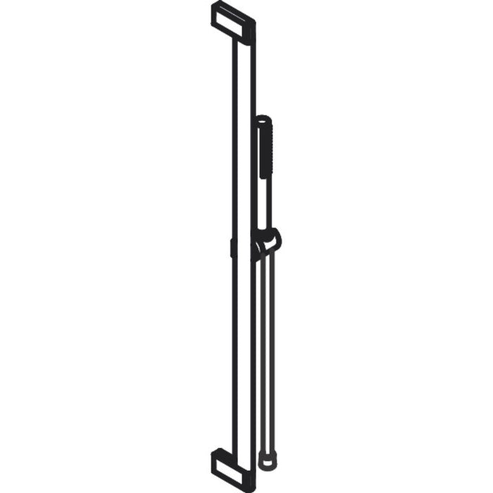 Hansgrohe Pulsify S Shower Set 100 1Jet Ecosmart+ with Shower Bar 90 cm - Unbeatable Bathrooms