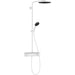 Hansgrohe Pulsify S Showerpipe 260 1Jet Ecosmart with Showertablet Select 400 - Unbeatable Bathrooms