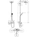 Hansgrohe Pulsify S Showerpipe 260 1Jet with Bath Thermostat Showertablet 400 - Chrome - Unbeatable Bathrooms