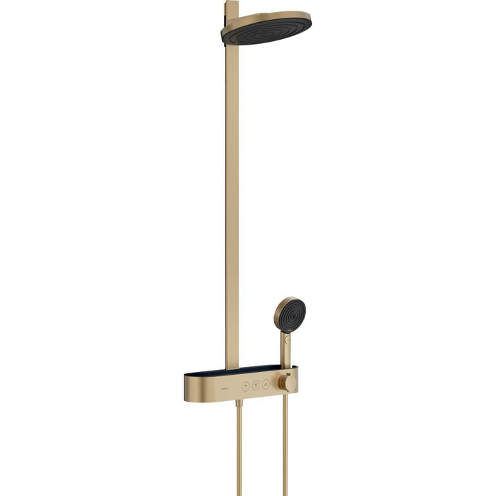 Hansgrohe Pulsify S Showerpipe 260 2Jet Ecosmart with Showertablet Select 400 - Unbeatable Bathrooms