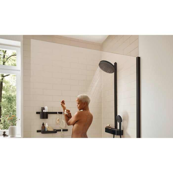 Hansgrohe Pulsify S Showerpipe 260 2Jet Ecosmart with Showertablet Select 400 - Unbeatable Bathrooms
