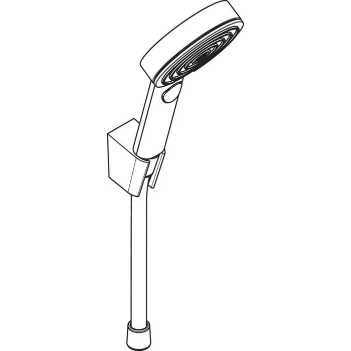 Hansgrohe Pulsify Select S Shower Holder Set 105 3Jet Relaxation Ecosmart with Shower Hose 125 cm - Unbeatable Bathrooms