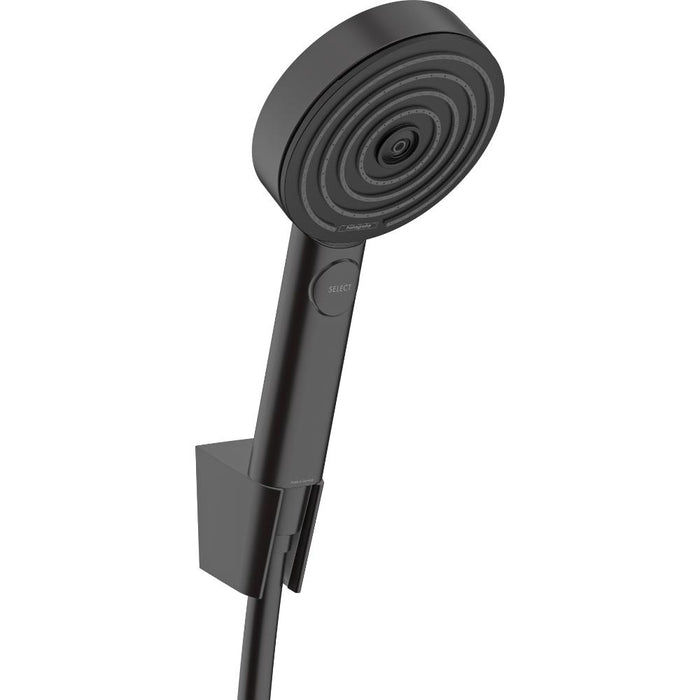 Hansgrohe Pulsify Select S Shower Holder Set 105 3Jet Relaxation Ecosmart with Shower Hose 125 cm - Unbeatable Bathrooms