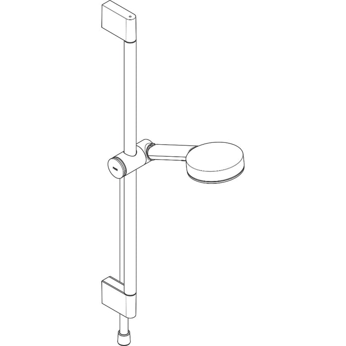 Hansgrohe Pulsify Select S Shower Set 105 3Jet Relaxation Ecosmart with Shower Bar 65 cm - Unbeatable Bathrooms