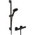 Hansgrohe Pulsify Select S Shower System 105 3Jet Relaxation Ecosmart with Ecostat Element, Shower Bar 65 cm, Hand Shower Holder and Shower Hose - Unbeatable Bathrooms