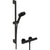Hansgrohe Pulsify Select S Shower System 105 3Jet Relaxation Ecosmart with Ecostat Fine, Shower Bar 65 cm, Hand Shower Holder and Shower Hose - Unbeatable Bathrooms