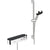 Hansgrohe Pulsify Select S Shower System 105 3Jet Relaxation with Showertablet 400, Shower Bar 65 cm, Slider and Shower Hose - Chrome - Unbeatable Bathrooms