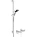 Hansgrohe Pulsify Select S Shower System105 3Jet Relaxation Ecosmart with Ecostat Fine, Shower Bar 90 cm, Hand Shower Holder and Shower Hose - Unbeatable Bathrooms