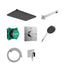 Hansgrohe Raindance Alive Q Design Showerset 210/340 1Jet with Thermostat and Basic Set Ibox Universal 2 - Unbeatable Bathrooms