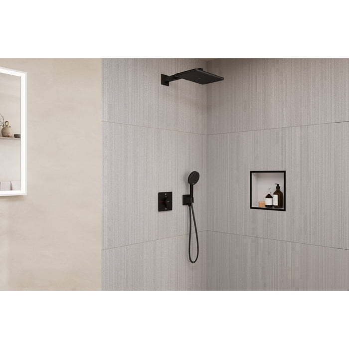 Hansgrohe Raindance Alive Q Design Showerset 210/340 1Jet with Thermostat and Basic Set Ibox Universal 2 - Unbeatable Bathrooms