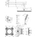 Hansgrohe Raindance Alive Q Design Showerset 210/340 1Jet with Thermostat and Basic Set Ibox Universal 2 - Unbeatable Bathrooms