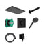 Hansgrohe Raindance Alive Q Design Showerset 210/340 1Jet with Thermostat and Basic Set Ibox Universal 2 - Unbeatable Bathrooms