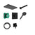 Hansgrohe Raindance Alive Q Design Showerset 210/340 1Jet with Thermostat and Basic Set Ibox Universal 2 - Unbeatable Bathrooms