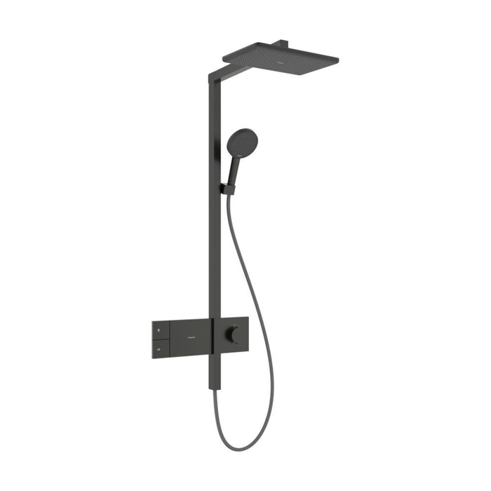 Hansgrohe Raindance Alive Q Showerpipe 210/340 1Jet Ecosmart with Showerselect Comfort - Unbeatable Bathrooms