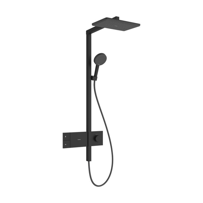 Hansgrohe Raindance Alive Q Showerpipe 210/340 1Jet Ecosmart with Showerselect Comfort - Unbeatable Bathrooms