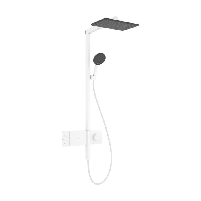 Hansgrohe Raindance Alive Q Showerpipe 210/340 1Jet Ecosmart with Showerselect Comfort - Unbeatable Bathrooms