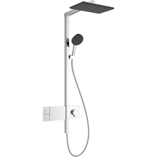 Hansgrohe Raindance Alive Q Showerpipe 210/340 1Jet with Showerselect Comfort - Unbeatable Bathrooms