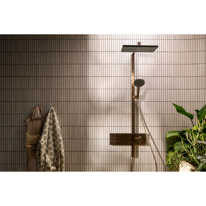 Hansgrohe Raindance Alive Q Showerpipe 210/340 2Jet with Showerselect Comfort - Unbeatable Bathrooms