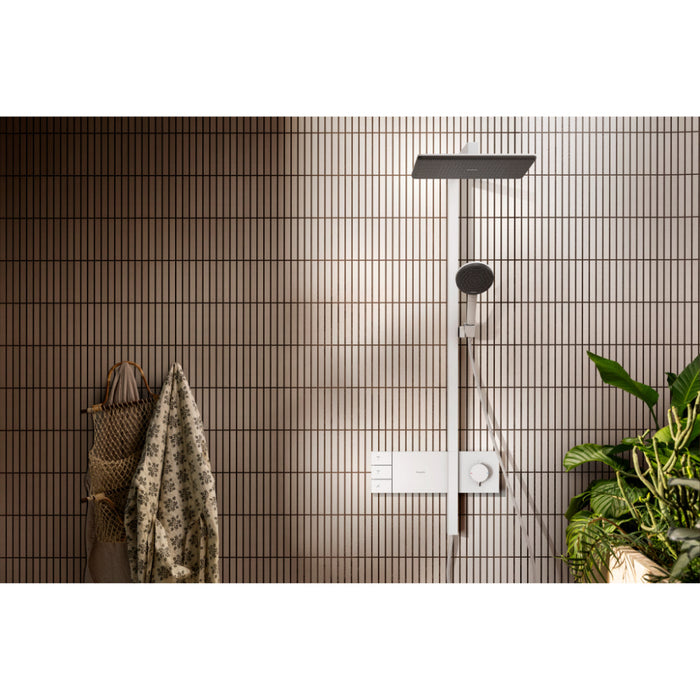 Hansgrohe Raindance Alive Q Showerpipe 210/340 2Jet Ecosmart with Showerselect Comfort - Unbeatable Bathrooms