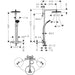 Hansgrohe Raindance Alive S Puro Showerpipe 300 1Jet Ecosmart+ with Ecostat Element - Unbeatable Bathrooms