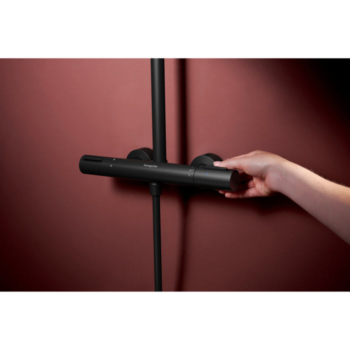 Hansgrohe Raindance Alive S Puro Showerpipe 300 1Jet with Ecostat Element - Unbeatable Bathrooms