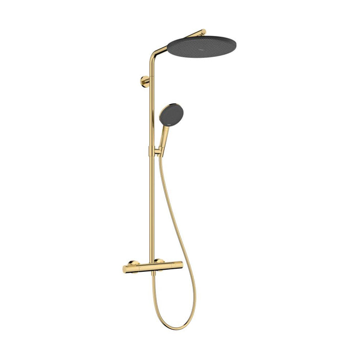 Hansgrohe Raindance Alive S Puro Showerpipe 300 1Jet with Ecostat Element - Unbeatable Bathrooms