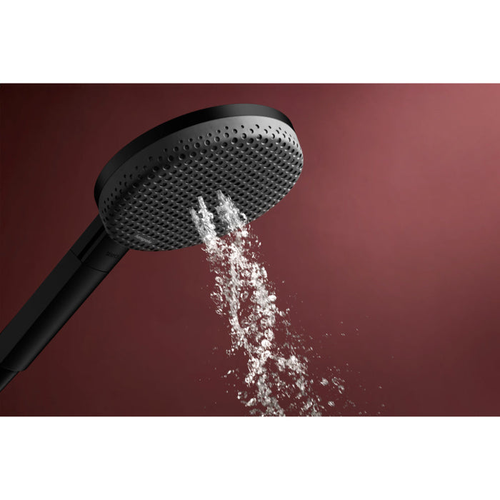 Hansgrohe Raindance Alive Select S Shower Holder Set 125 3Jet Ecosmart with Designflex Textile Shower Hose 160 cm - Unbeatable Bathrooms