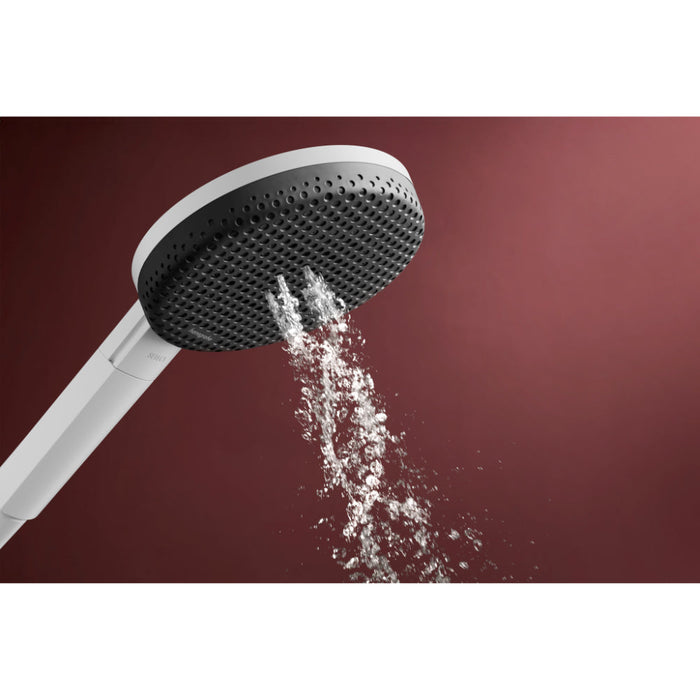 Hansgrohe Raindance Alive Select S Shower Set 125 3Jet Ecosmart with Shower Bar Unica E Puro 90 cm and Easy Slide Hand Shower Holder - Unbeatable Bathrooms