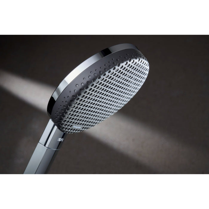 Hansgrohe Raindance Alive Select S Shower Holder Set 125 3Jet Ecosmart with Designflex Textile Shower Hose 160 cm - Unbeatable Bathrooms