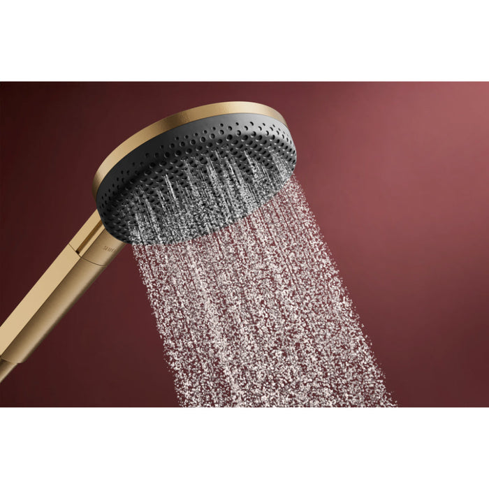 Hansgrohe Raindance Alive Select S Shower Holder Set 125 3Jet Ecosmart with Designflex Textile Shower Hose 160 cm - Unbeatable Bathrooms