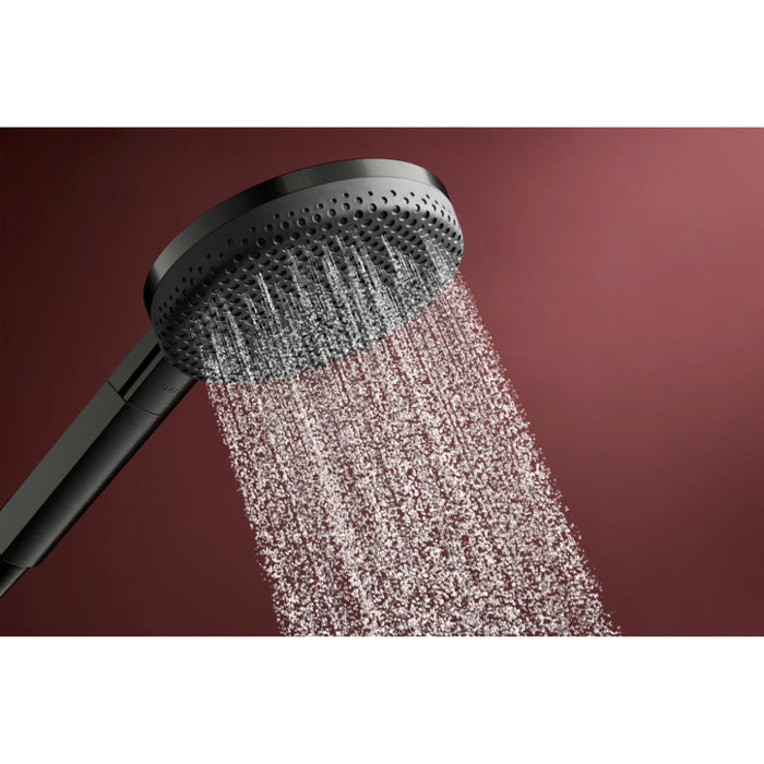 Hansgrohe Raindance Alive Select S Shower Set 125 3Jet Ecosmart with Shower Bar Unica E Puro 90 cm and Easy Slide Hand Shower Holder - Unbeatable Bathrooms