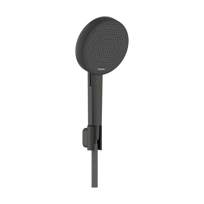 Hansgrohe Raindance Alive Select S Shower Holder Set 125 3Jet Ecosmart with Designflex Textile Shower Hose 160 cm - Unbeatable Bathrooms