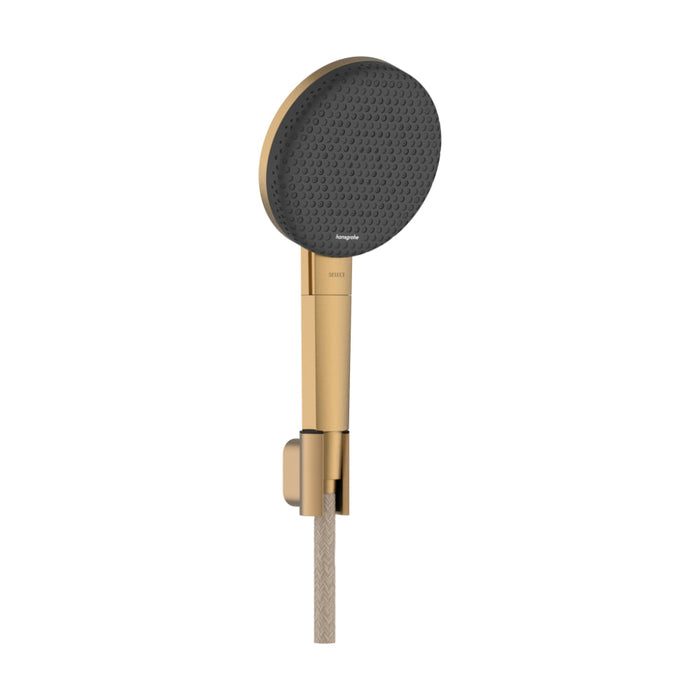 Hansgrohe Raindance Alive Select S Shower Holder Set 125 3Jet Ecosmart with Designflex Textile Shower Hose 160 cm - Unbeatable Bathrooms