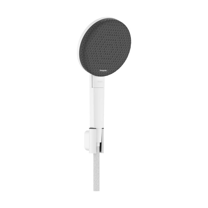 Hansgrohe Raindance Alive Select S Shower Holder Set 125 3Jet Ecosmart with Designflex Textile Shower Hose 160 cm - Unbeatable Bathrooms