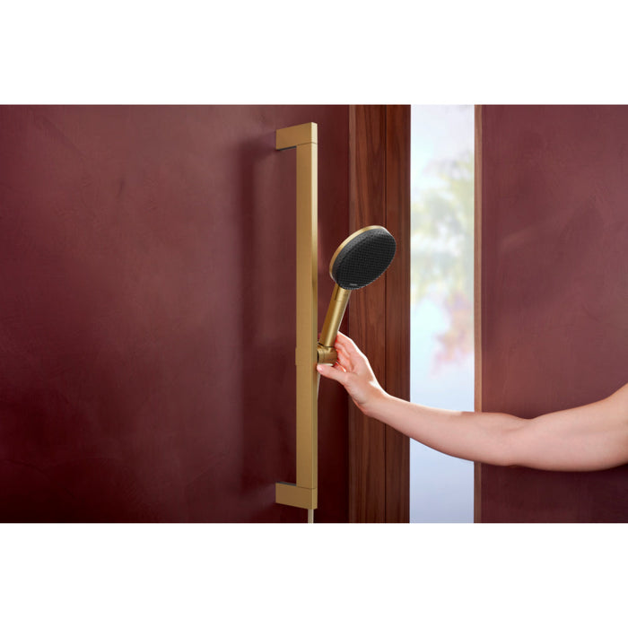 Hansgrohe Raindance Alive Select S Shower Set 125 3Jet Ecosmart with Shower Bar Unica E Puro 65 cm and Easy Slide Hand Shower Holder - Unbeatable Bathrooms