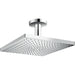 Hansgrohe Raindance E Overhead Shower 300 1Jet Ecosmart with Ceiling Connector - Unbeatable Bathrooms