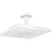 Hansgrohe Raindance E Overhead Shower 300 1Jet Ecosmart with Ceiling Connector - Unbeatable Bathrooms