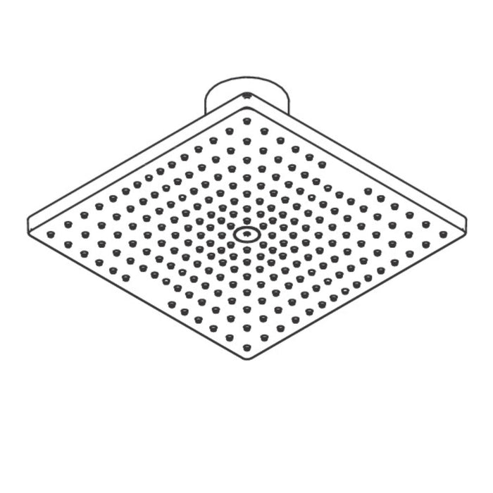 Hansgrohe Raindance E Overhead Shower 300 1Jet Ecosmart with Ceiling Connector - Unbeatable Bathrooms