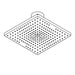 Hansgrohe Raindance E Overhead Shower 300 1Jet Ecosmart with Ceiling Connector - Unbeatable Bathrooms